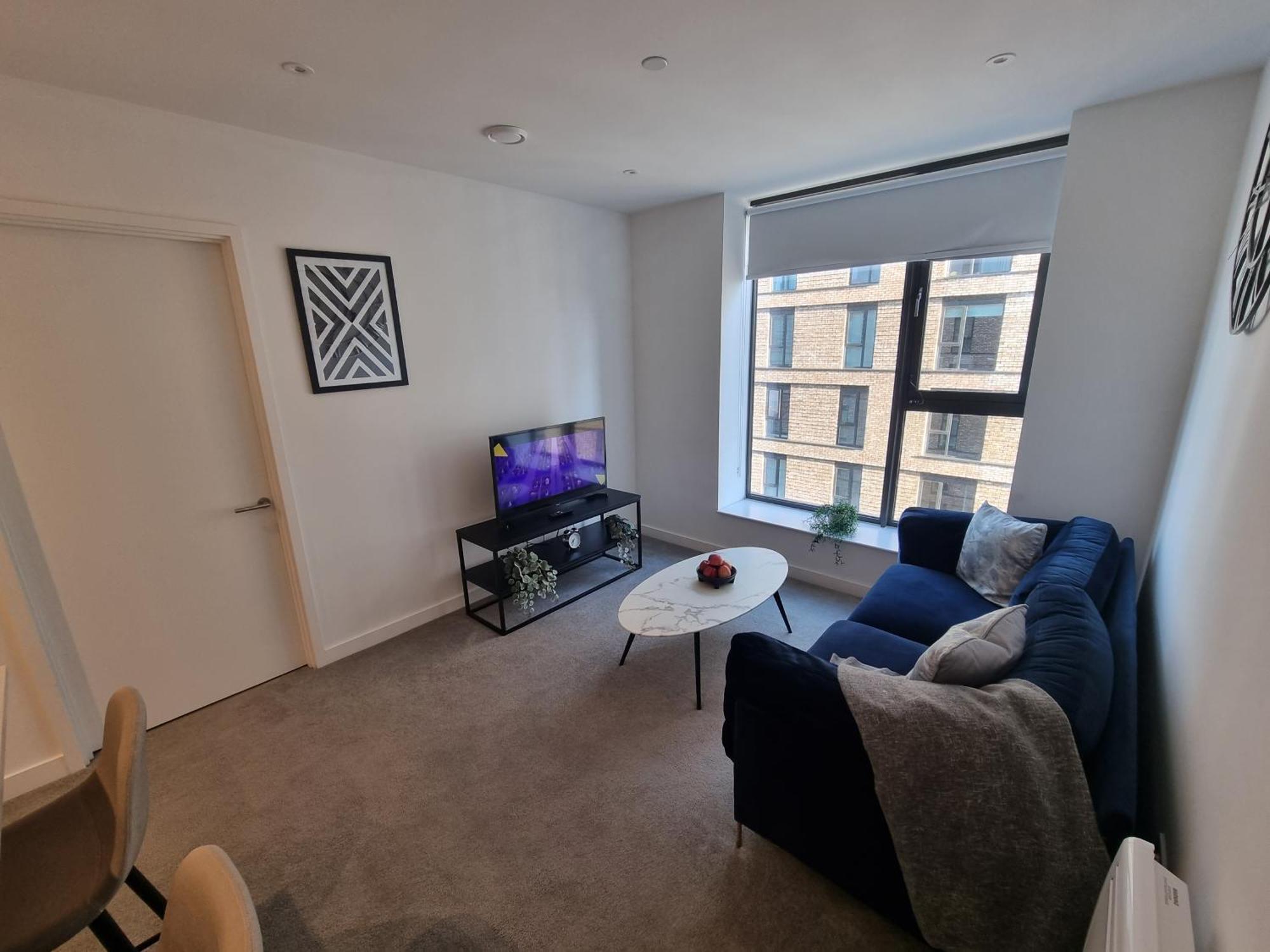 Trafford Suite Modern 1 Bed With Cinema Room 曼彻斯特 外观 照片